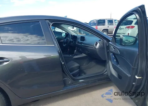 2017 Mazda Mazda3 Sport из США, поврежденный, VIN JM1BN1U70H1151708